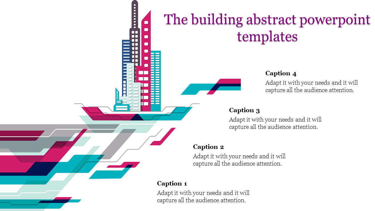 abstract powerpoint templates-The building abstract powerpoint templates